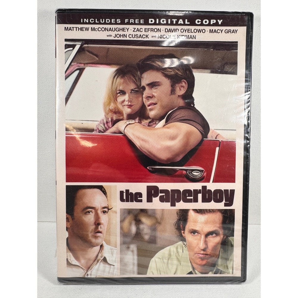The Paperboy DVD Matthew McConaughey‎ Zac Efron Nicole Kidman Lee Daniels Movie